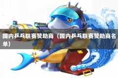 国内乒乓联赛赞助商（国内乒乓联赛赞助商名单）